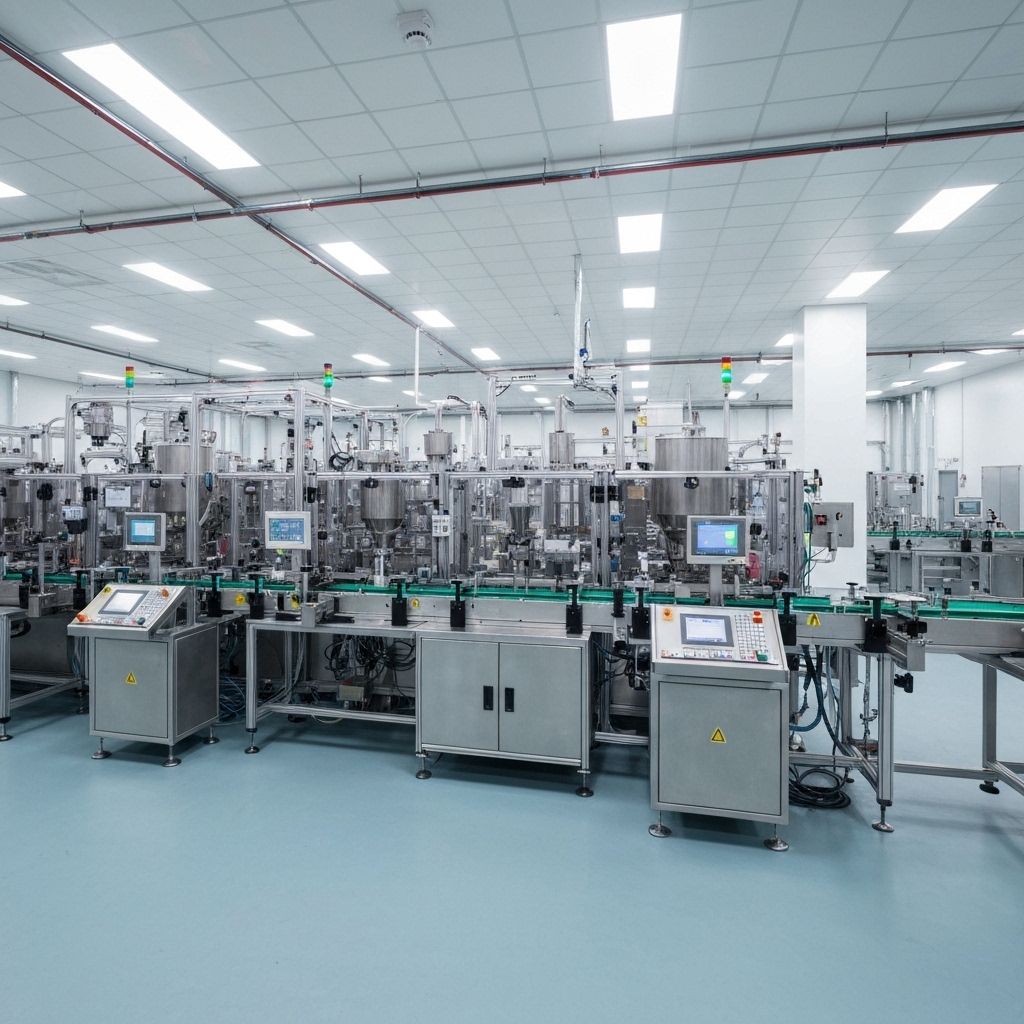 可编辑自由组合化妆品生产线